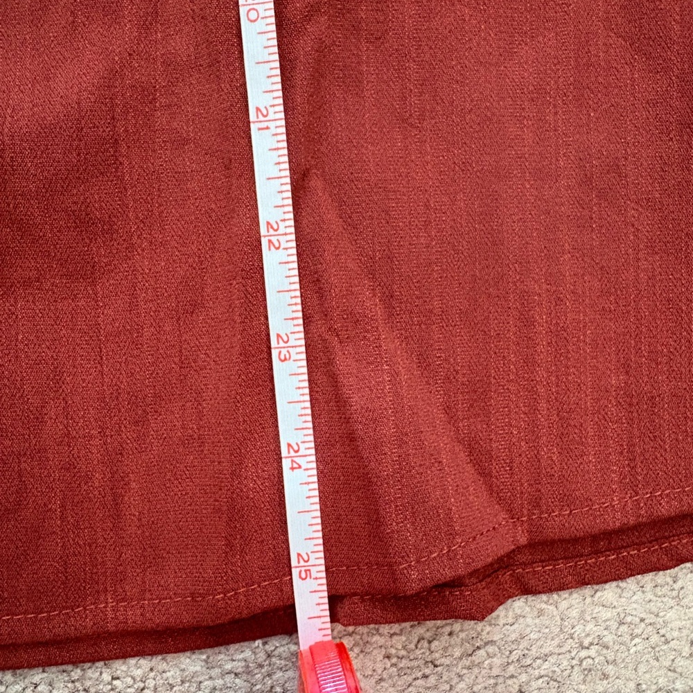 Ruffled Brown Sleeveless Top - Picture 5 of 8
